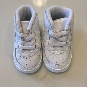 Nike Force 1 White Baby Bootie in Size 3c. Never Been Worn!